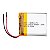 BATERIA RECARREGAVEL LI-PO 3,7V 500 mAh 6,9x25,7x29 mm 28AWG 6CM - Imagem 1