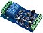 MODULO RELE 5V 2 CANAIS RS485 TTL MODBUS RTU - Imagem 1