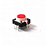 CHAVE TACTIL BOTAO ILUMINADO COM LED 12x12x7,3mm - COR VERMELHO - Imagem 1