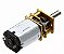 MOTOR DC 6V COM CAIXA DE REDUCAO 500RPM N20 - Imagem 1