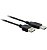 CABO USB 2.0 - USB A MACHO + USB A FEMEA 2.0 - 1,80M - PRETO - Imagem 1
