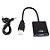 CABO CONVERSOR HDMI PARA VGA COM AUDIO P2 KNUP - KP-3468 - Imagem 1