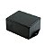 CAIXA PLASTICA 117X78X45 (C-L-A) PRETA COM ABA - Imagem 1