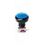 BOTAO ARCADE FLIPERAMA ILUMINADO 45mm - AZUL - Imagem 1