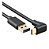 CABO USB 2.0 X TIPO C (UP ANGLE) 90 GRAUS 50CM - Imagem 1