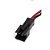 CONECTOR JST-SMR-2P P/ USO GERAL E TELEFONIA 24AWG RABICHO 15CM - Imagem 1