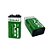 Bateria 9V recarregável direta via USB-C 1200mAh C/2 un - Imagem 1