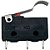 CHAVE MICRO SWITCH 3A HASTE 21.8MM ROLDANA SIMULAD - Imagem 1