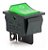 CHAVE GANGORRA ON/OFF 4 POLOS VERDE 15A-250V - Imagem 1