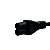 CABO CCE 2X0,50MM 1,5 MTS PLUG MACHO 90 GRAUS - Imagem 2