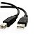 CABO USB A MACHO PARA USB B MACHO 2.0, 0,5M - Imagem 2
