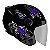 Capacete EBF Spark jet Borboleta - Imagem 1