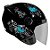 Capacete EBF Spark jet Borboleta - Imagem 3
