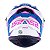 Capacete LS2 FF358 Draze - Branco/Azul/Rosa - Imagem 4