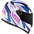 Capacete LS2 FF358 Draze - Branco/Azul/Rosa - Imagem 3