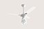 Ventilador de Teto Léstia New Branco com Pás Transparentes 127V Tron - Imagem 1