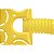 Caixa de Embutir Drywall 4x4 Amarela Tramontina 57500-072 - Imagem 2