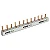 Barramento Trifásico Tipo Pente Steck 80A 220/440V 12P Steck S3F210B - Imagem 1