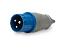 PLUG. PLS-3076-16A-2P+T-220\240VCA-IP44-6H - Imagem 1