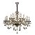 Lustre Maria Thereza com 15 Braços Hevvy SL-9840/H15 Champanhe - Imagem 1