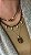 MIX de Colares Marrom Gotas Douradas - Imagem 3
