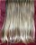Cabelo loiro ultra claríssimo Martha Hair nº 12, mesclado, com coloração (kit com 25g) - Imagem 1