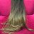 Cabelo loiro médio Martha Hair nº 7, ombre hair, natural, liso, com coloração (kit com 25g) - Imagem 2