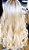 Cabelo loiro super claríssimo Martha Hair nº 12, mesclado, natural, ondulado, com coloração (kit com 25g) - Imagem 1