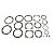 KIT/JOGO DE JUNTA COMPRESSOR W800 / CJ 40 COM TRAMA - Imagem 1