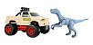 Camionete Com Velociraptor - Dino Island Silmar 1535 - Imagem 1