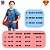 Fantasia Superman Super Homem Infantil Com Capa Tam M - Imagem 2