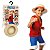 Fantasia Luffy One Piece Infantil Cosplay com Chapéu Tam M - Imagem 1