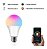 Lâmpada Inteligente Google Alexa Wifi 9w Rgb Colorida - Imagem 4