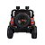Carro passeio infantil elétrico 12 V Jipe Jeep Vermelho - Imagem 3
