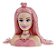 Barbie Mini Busto Styling Head Special Hair Salmao Pupee - Imagem 2