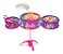 Bateria Dreamtopia Barbie Instrumento Musical Rosa Fun - Imagem 1