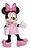 Boneca Pelucia Baby Disney Minnie - 35 Cm  Novabrink 1974 - Imagem 4