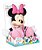 Boneca Pelucia Baby Disney Minnie - 35 Cm  Novabrink 1974 - Imagem 1