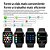 Smartwatch Feminino Digital Vermelho Hw12 Tela Infinita - Imagem 4