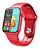 Smartwatch Feminino Digital Vermelho Hw12 Tela Infinita - Imagem 1