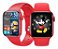 Smartwatch Feminino Digital Vermelho Hw12 Tela Infinita - Imagem 3