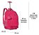 Kit Mochila Estojo Lancheira Rebecca Bonbon Rodinhas Pink - Imagem 2