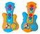 Mini Guitarra Brinquedo Infantil Musical Baby Mickey - Imagem 3