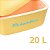 Caixa Térmica Polarbox Premium Retro 20l - Amarelo/marrom - Imagem 2