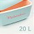 Caixa Térmica Polarbox Premium Retro 20l - Celeste E Marrom - Imagem 2
