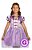 Fantasia Lilás Clássica Princesa Rapunzel Disney Tamanho G - Imagem 1