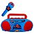 Boom Box Infantil Karaoke Homem-aranha Com Microfone-candide - Imagem 1