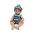 Boneco Diver New Born Brincar De Papinha - Menino - Imagem 5