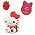 Boneca Hello Kitty Morango Frutinha C/ Aroma Em Vinil Lider - Imagem 4