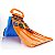 Maleta Porta Carros C/ Lançador Hot Wheels - Fun - Azul - Imagem 3